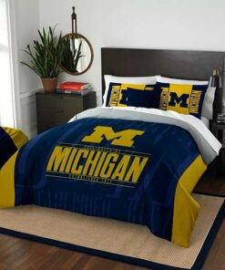 Michigan Wolverines Bedding Set