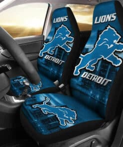 Detroit Lions Car Seat Covers L98