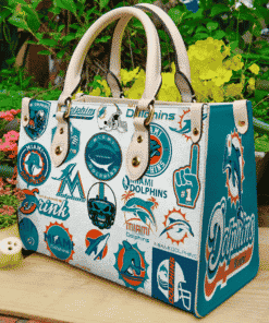 Miami Dolphins Leather Bag L98