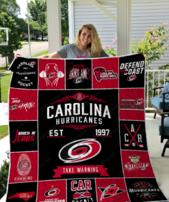 Carolina Hurricanes 1 Quilt Blanket T
