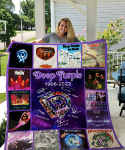 Deep Purple 2 Quilt Blanket L98