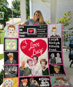 I Love Lucy Quilt Blanket L98