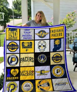 Indiana Pacers Quilt Blanket L98
