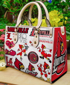 Louisville Cardinals 2 Leather Bag L98