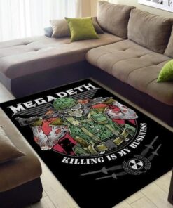 Megadeth Area Rug