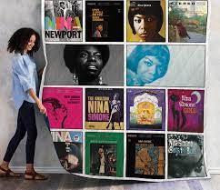 Nina Simone 3 Quilt Blanket L98