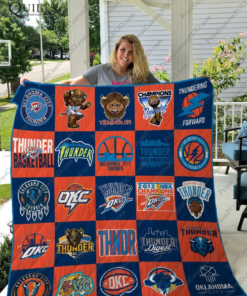 Oklahoma City Thunder Quilt Blanket T