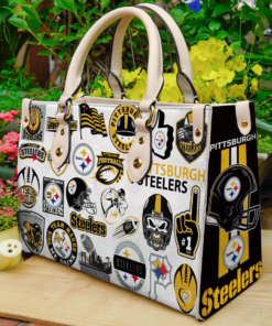 Pittsburgh Steelers 2 Leather Bag L98