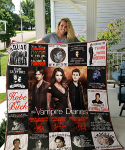 The Vampire Diaries Quilt Blanket L98