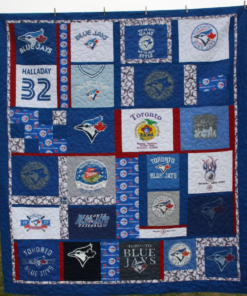 Toronto Blue Jays 1 Quilt Blanket T