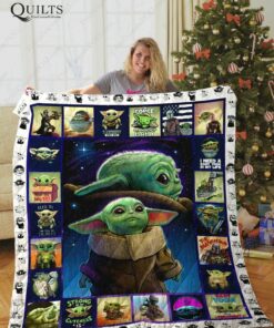 Baby Yoda 1 Quilt Blanket L98