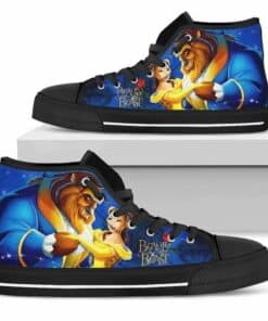 Beauty And The Beast High Top Shoes t