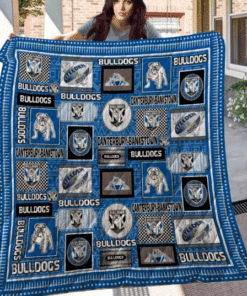 Canterbury Bankstown Bulldogs Quilt Blanket L98