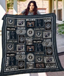 Carlton Blues 1 Quilt Blanket L98