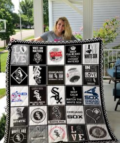 Chicago White Sox Quilt Blanket L98