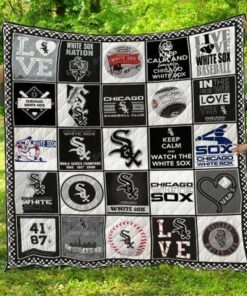Chicago White Sox 3 Quilt Blanket L98
