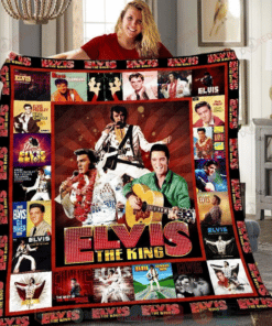 Elvis Presley 4 Quilt Blanket L98