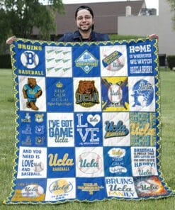 UCLA Bruins 1 Quilt Blanket t