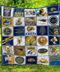 West Coast Eagles Blanket Quilt L98