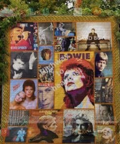 David Bowie 3 Quilt Blanket L98