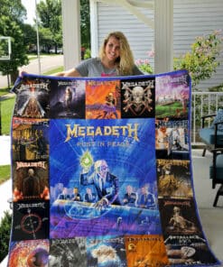 Megadeth 2 Blanket Quilt t