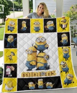 Minions Blanket Quilt t