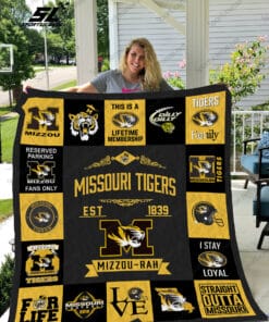 Missouri Tigers 1 Quilt Blanket L98