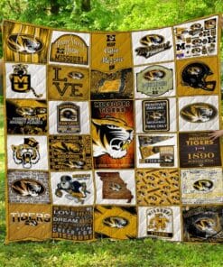 Missouri Tigers Quilt Blanket L98