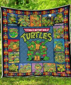 Ninja Turtles 2 Quilt Blanket L98
