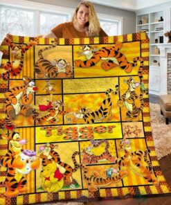 Tigger Winnie The Pooh Quilt Blanket L98
