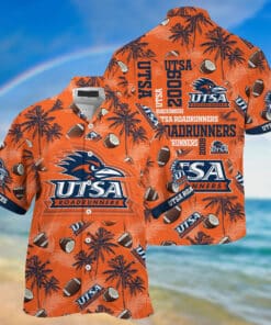 UTSA Roadrunners 1 Hawaiian Shirt t