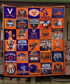 Virginia Cavaliers 1 Quilt Blanket L98