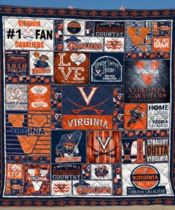 Virginia Cavaliers Quilt Blanket L98