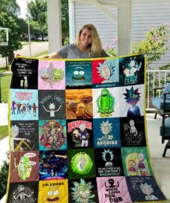 Rick and Morty Quilt Blanket L98