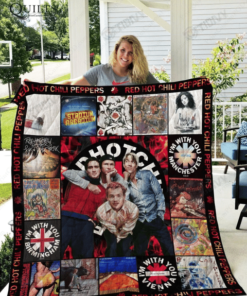 Red Hot Chili Peppers 4 Quilt Blanket t