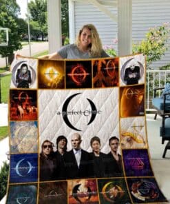 A Perfect Circle Blanket Quilt e