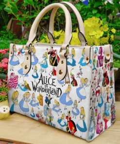 Alice in Wonderland Leather Bag t