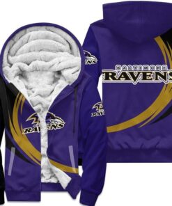 Baltimore Ravens 2 Fleece Jacket t