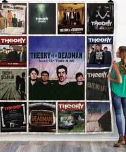 Theory Of A Deadman Blanket Quilt e
