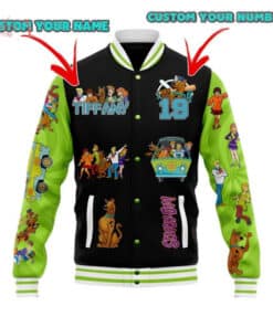Scooby Doo Baseball Jacket t