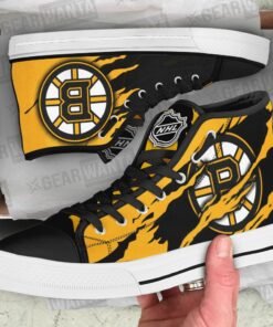 Boston Bruins High Top Shoes