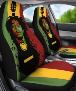 Bob Marley 3 Car Seat Covers