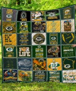 Green Bay Packers 3 Blanket Quilt L98