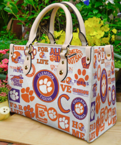 Clemson Tigers 1 Leather Bag
